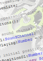 Actionscript is the object-oriented language that Flash uses to manage movies, graphics and buttons in and outside of the Flash timeline. Adobe Flash development, Flash animation