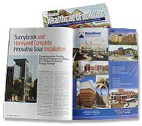 Bondfield Full Page Ad for Healthcare Facilities Publication