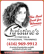 Christines Fitness and Personal Training Yellow Pages Ad
