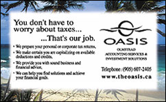 You don't have to worry about taxes - OASIS