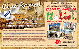 Unisource - Ciao Roma Contest