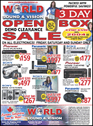 World Sound and Vision 3 Day Boxing Day Sale