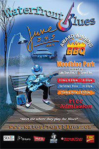 Stella Jurgen - Digital Illustration
Waterfront Blues Festival -  Poster 2011