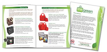 Ice Green Recycled Bags Brochure