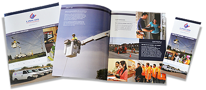 Link-On Communications 8-Page Services Brochure