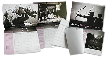 Faces of Courage Calendar and Planner for 2011 - Breast Cancer Fundraising Initiative