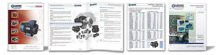 Printed catalogues for Lafert North America