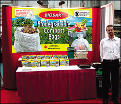 Biosak Trade Show Booth