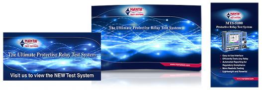 Manta Test Systems Banner, Booth and Poster