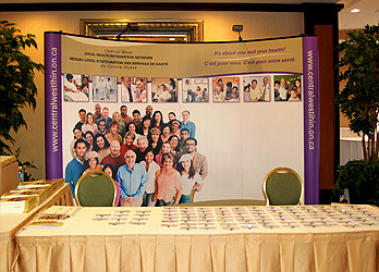 Central West Local Health Integration Network booth