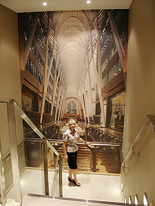 PCL's Stairwell featuring the Galleria