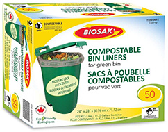 BIOSAK Compostable Bags Curbside