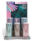 Witchcraft Nail File Shimmer Collection point-of-purchase display with header