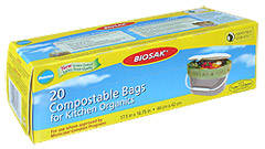 Ralston BIOSAK Compostable Bags for Kitchen Organics