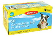 BIOSAK Compostable Bags for Dog Walkers