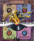 Beaches International Jazz Festival Poster 2009

