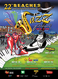 Beaches International Jazz Festival Poster 2010