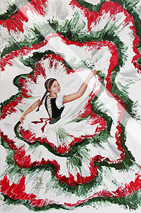 "Giro Italia" - Oil on Canvas 2ft x 3ft
Stella Jurgen ©2007