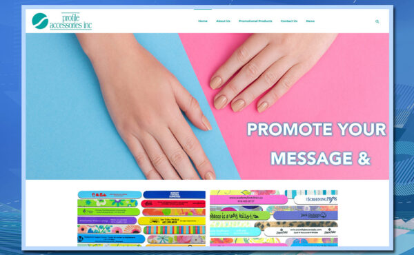 Profile Accessories WordPress Website, WordPress developer, WordPress web design, WordPress