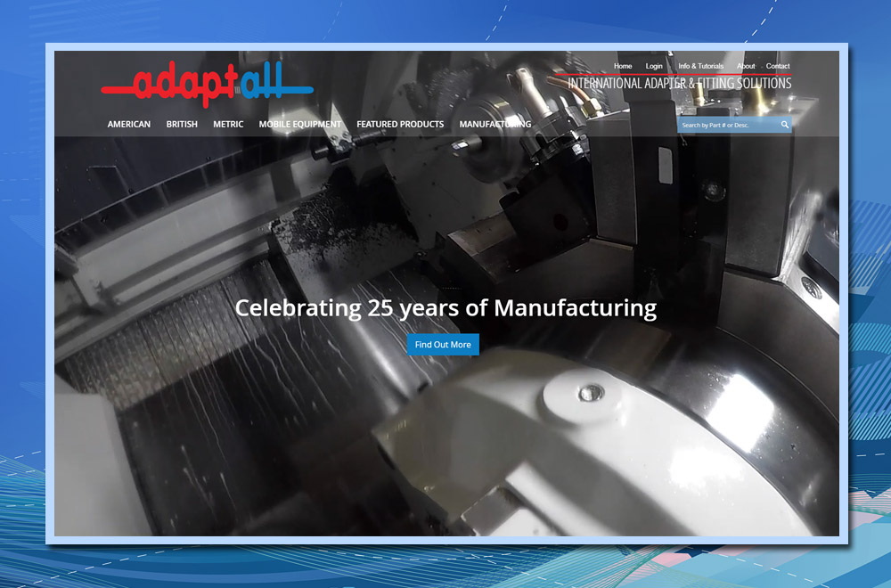 Adaptall Home Page video