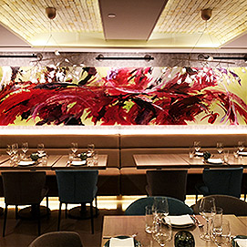 Corporate Art, Flor Dois Restaurant - Destiny - Stella Jurgen