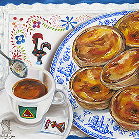 Doçura, Natas - Oil on Canvas - Stella Jurgen - SOLD