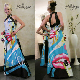 Ecstasy, Artistic Gown - Stella Jurgen Fashion