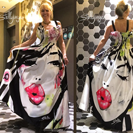 Kissed by the Wind - Artistic Gown - Stella Jurgen Fashion