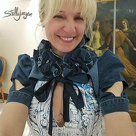 Recycled Jean Bollero, Open Sleeves - Stella Jurgen Fashion