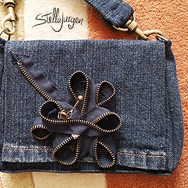 Recycled Jean Purse - Stella Jurgen Fashion