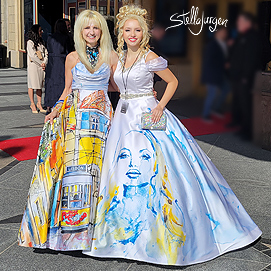 Stella Jurgen and Ruby Anderson - Artistic Gowns - Stella Jurgen Fashion