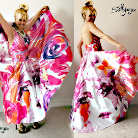 Woman, Artistic Gown - Stella Jurgen Fashion