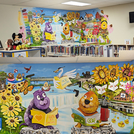 Oxford County Library Otterville Branch Mural