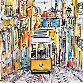 Rua da Bica,Lisbon,Music Video, Peter Serrado - Stella Jurgen