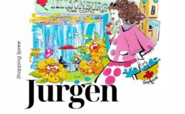 Tillsonburg Town Centre Gallery of Goods features 1 of 3 artists including Stella Jurgen and her "Shopping Spree"